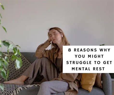 8 Reasons Why You Might Struggle to get Mental Rest - Positive Mind Works