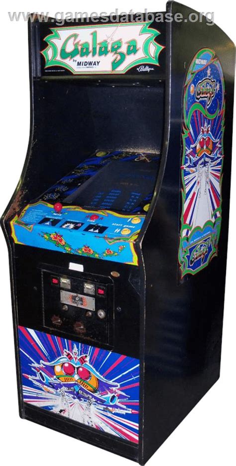 Galaga - Arcade - Artwork - Cabinet