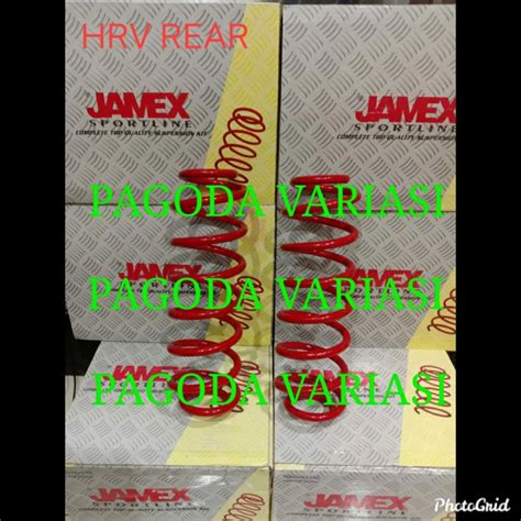 Jual Per Keong Coil Spring Merk JAMEX EMPUK HONDA HRV 2010 ON BELAKANG