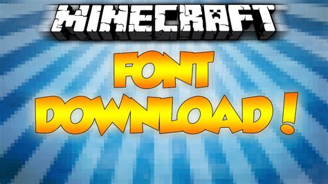 How To Download The Minecraft Font Minecraft Font For Windows