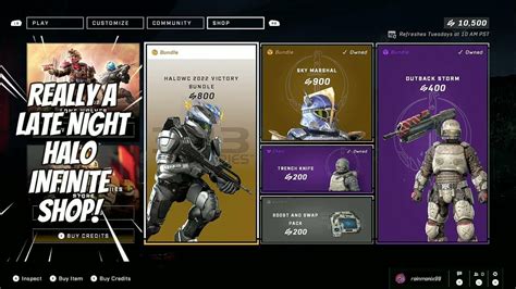 Halo Infinite Shop Outback Storm Halowc 2022 Victory Bundle Trench Knife Sky Marshal😣 [ 10 24