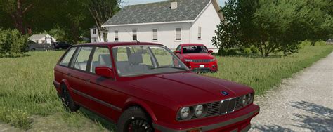 BMW E30 Touring V1 0 FS22 Mod Farming Simulator 22 Mod