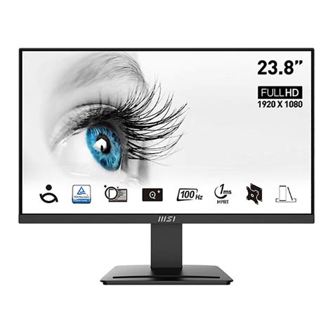 MSI Pro MP2412 23 8 Tm LCD 1920x1080 100Hz VA 1ms 1319 Kr