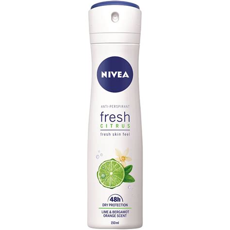 Nivea Fresh Citrus Dezodorant Damski W Sprayu 150 Ml Hebepl