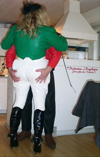 Equestrian Lady Angelique Fun With Her Stable Boy Flickr