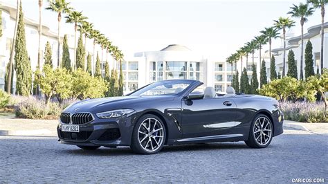 2019 Bmw 8 Series M850i Xdrive Convertible Front Three Quarter