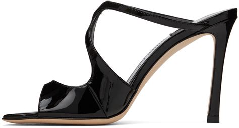 Jimmy Choo Black Anise Mules Jimmy Choo