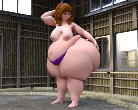 Rule 34 1girls 3d Ass Belly Big Belly Breasts Coomcheese Daphne Blake Fat Female Female Sumo