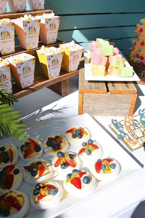 Bluey Birthday Party Food Ideas