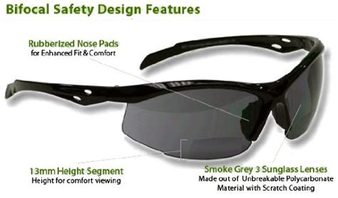 Bifocal Safety Glasses -Prescription Safety Glasses-Designer Safety Glasses