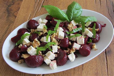 Rote Bete Salat Mit Schafsk Se Von Rikeredcat Chefkoch