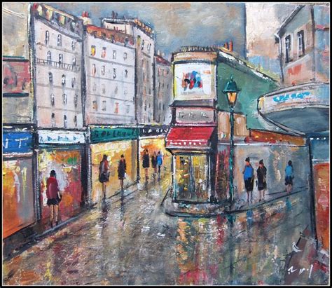 DENIS Pascal Dit ROY Paris Montmartre La Rue Lepic Catawiki