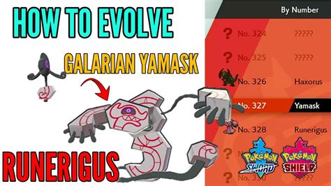 How To Evolve Galarian Yamask To Runerigus Easy Method Any Level