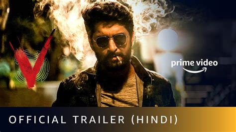 V - Official Trailer (Hindi) | Nani, Sudheer Babu, Aditi Rao Hydari ...