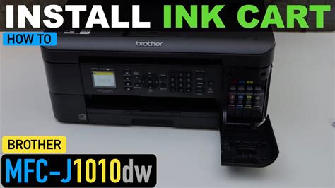 Brother Mfc J Dw Ink Cartridge Replacement Video Youtube