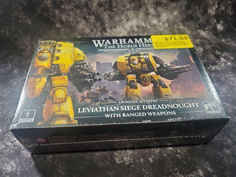 Warhammer 40k 30k Horus Heresy Nib Leviathan Siege Dreadnought Ranged