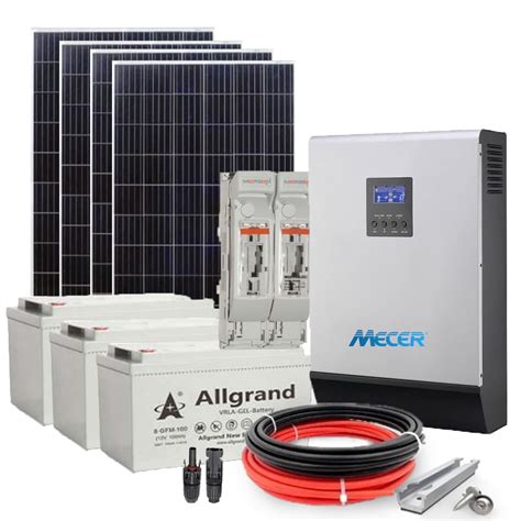 3kw Mecer Basic Solar Kit Bright Solar Power