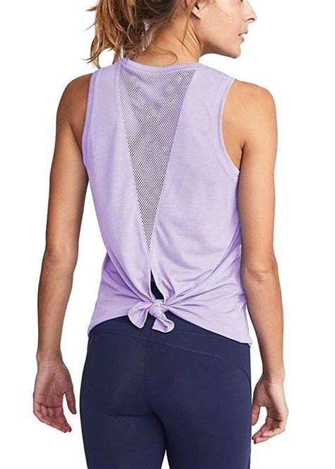 Mippo Workout Tops For Women Yoga Tank Tops Muscle Tank Athletic Shirs