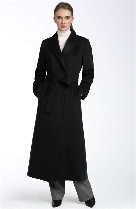 Fleurette Long Cashmere Wrap Coat Nordstrom