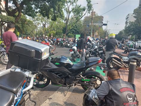 Qué Dijo Semovi Tras Manifestación De Motociclistas Que Dejó Varios