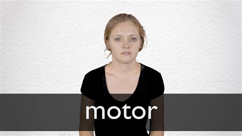 How To Pronounce Motor In British English Youtube