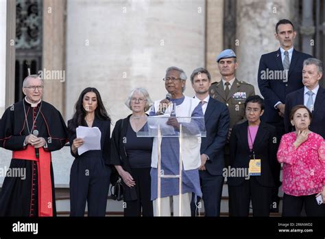 Vatican City Vatican 10 June 2023 Nobel Peace Prize Laureate