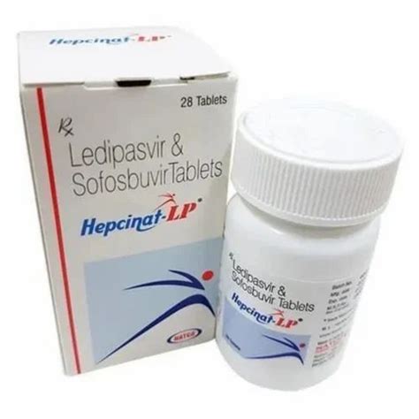 Hepatitis C Hepcinat Lp Ledipasvir And Sofosbuvir Tablets Packaging