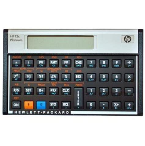 Calculadora Financeira HP 12C Platinum Shop Tem Hp Calculadora