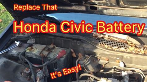 Honda Civic Battery Replacement Honda Civic Batter