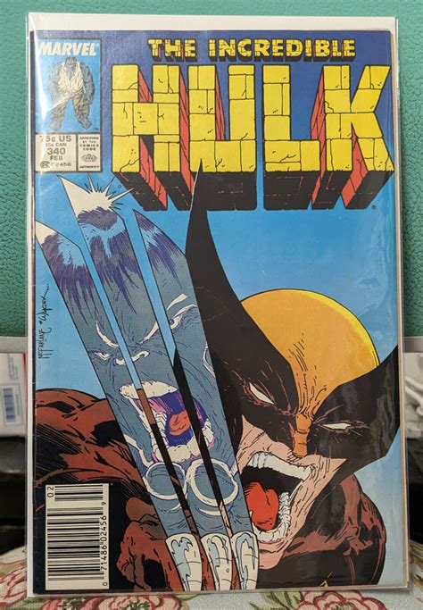 Incredible Hulk 340 Mcfarlane 1988 Hulk Wolverine Ebay