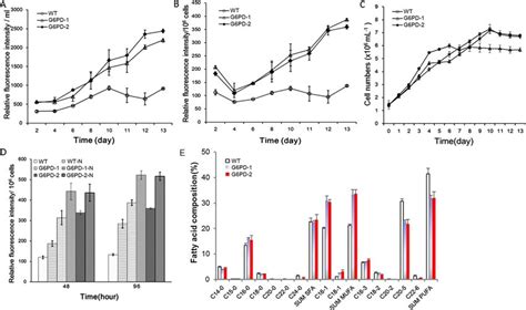 Neutral Lipid Accumulation And Growth Of Microalgae A Neutral Lipid