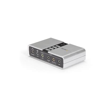 Startech Carte Son Externe Adaptateur Audio Usb Avec Audio