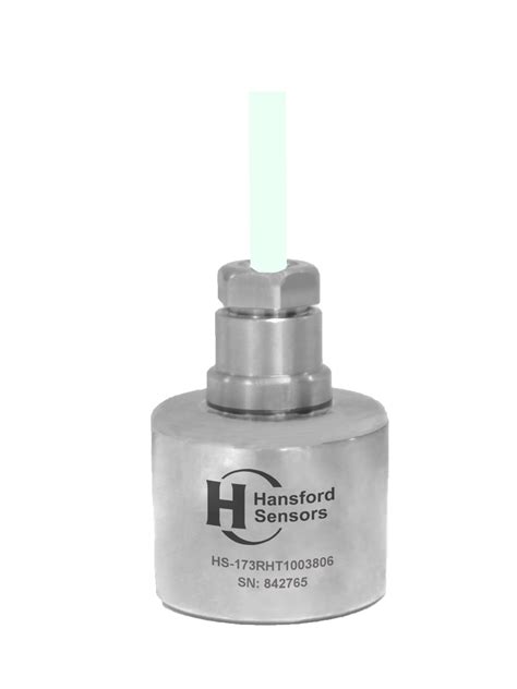 HS 173RHT Top Exit Integral PTFE Cable Round Triaxial Accelerometer