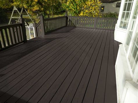 Dark Grey Deck Stain