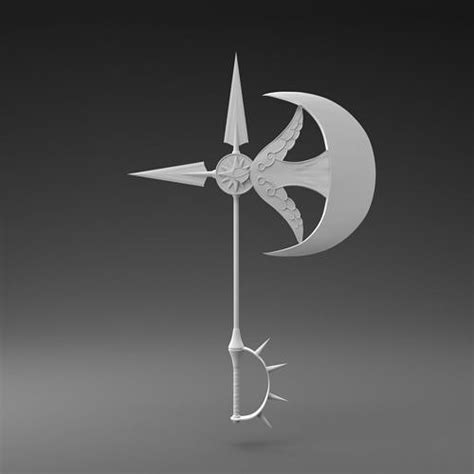 Escanor Divine Axe Rhitta 3d Model 3d Printable Cgtrader