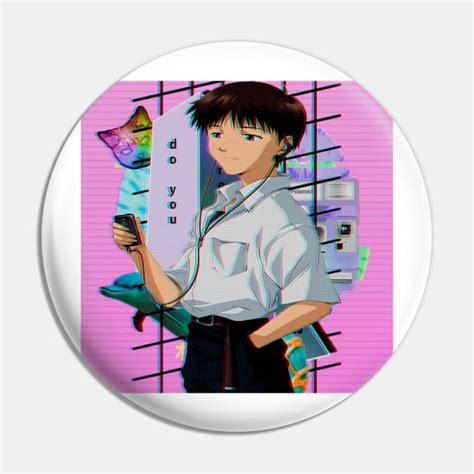 Shinji Ikari Evangelion Aesthetic Neon Genesis Evangelion Shinji