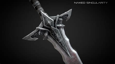 Royal knight sword -Medieval dark fantasy weapon - Buy Royalty Free 3D ...