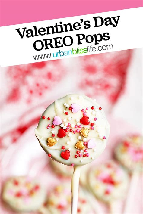 Valentines Day Oreo Pops Recipe Urban Bliss Life