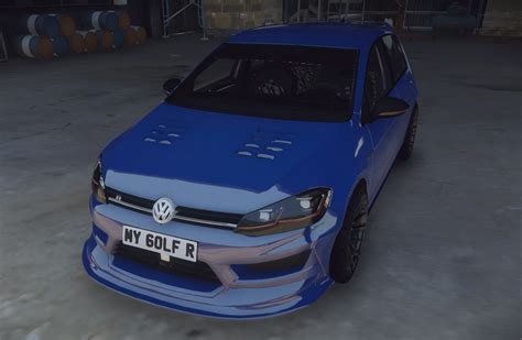 2020 Vw Golf R Mk7 Stance Add On Fivem Extras 152 Gta 5 Mod