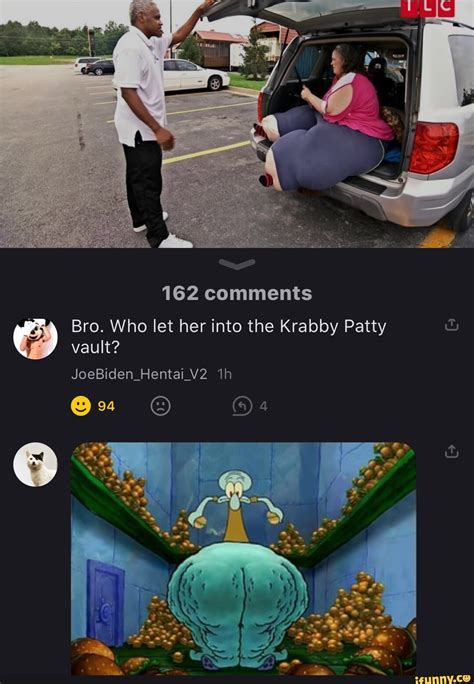 Fat Squidward Krabby Patty Meme