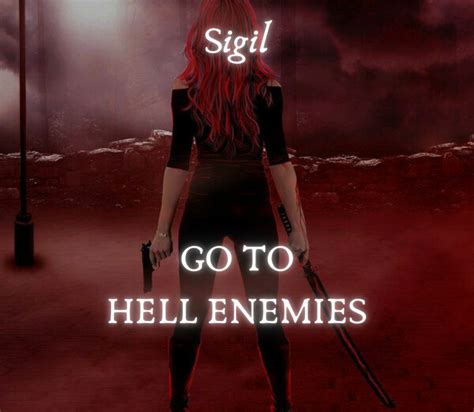 Go To Hell Enemies Sigil Diy Sigil Ritual Etsy