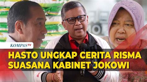 Sekjen Pdip Hasto Kristiyanto Ungkap Cerita Mensos Risma Terkait