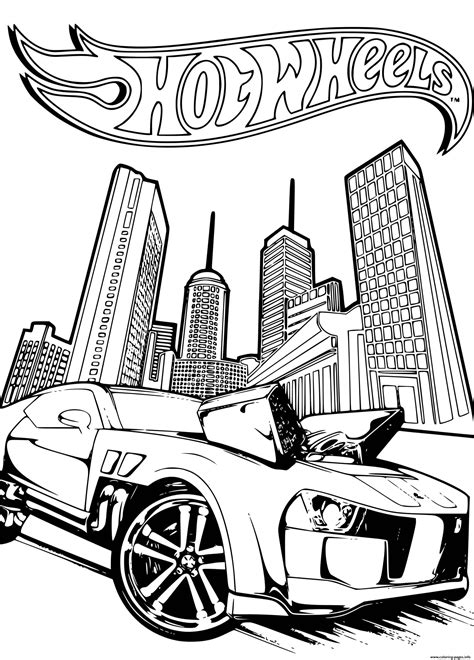 Desenho De Hot Wheels Pontiac G8 Para Colorir Race Car Coloring Pages Porn Sex Picture