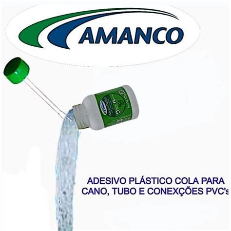 Adesivo Plastico Amanco Cola Para Cano E Tubo Pvc 175g Cola PVC