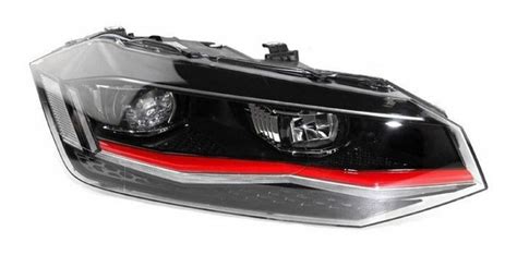 Faros Vw Vento Polo Gti Lupas Proyectores Led Drl Vaftermarket