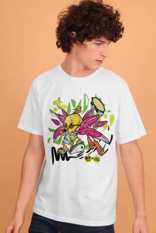 Camiseta Looney Tunes Piu Piu Esos Branco Loja Oficial Warner Bros