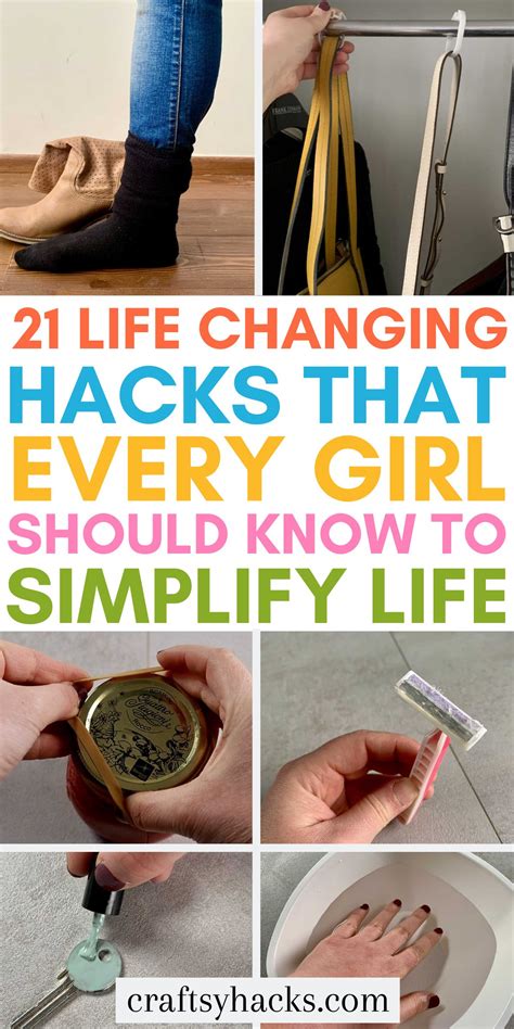 21 Life Hacks Every Girl Needs Craftsy Hacks