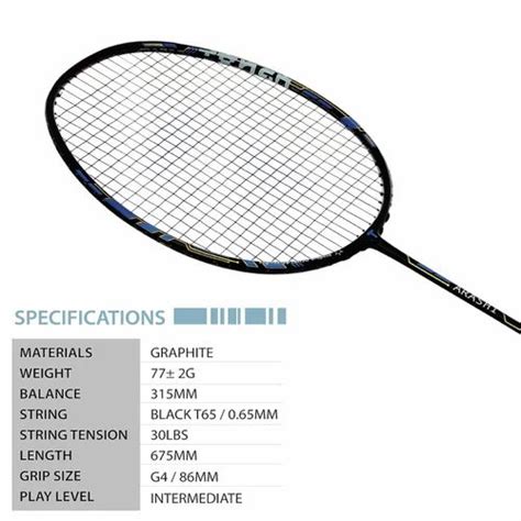 Tanso Arashi 10 Full Graphite Badminton Racquet At ₹ 1499piece