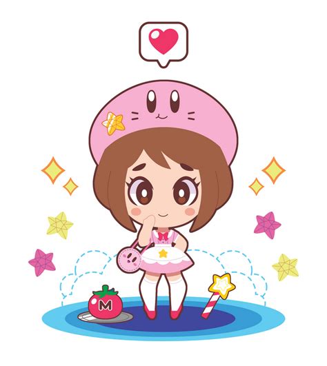 Ochako X Kirby Lolita By Itachi Roxas On Deviantart