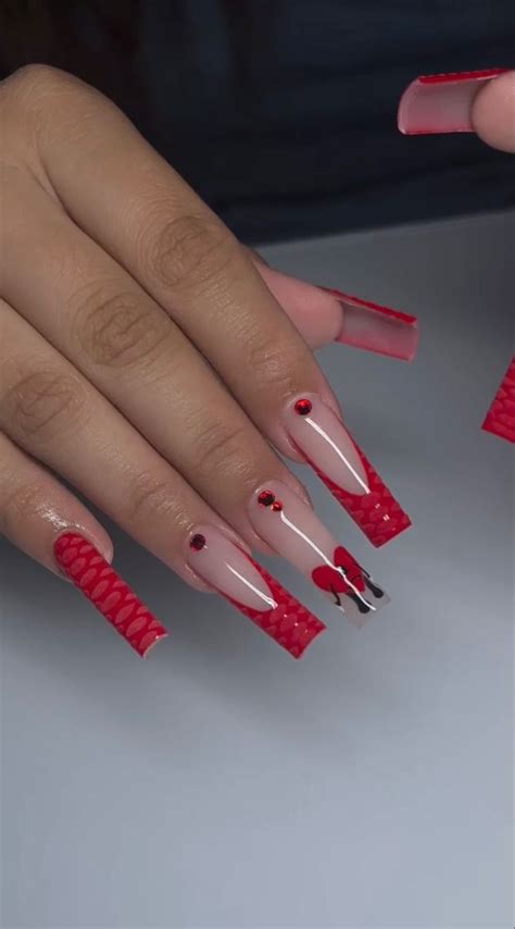 Pin By On Nails Bunny Nails Fake Nails Designs Long Acrylic Nails